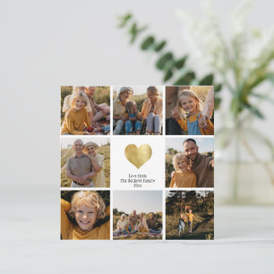 Kundenspezifische Multi-Foto-Produktfamilie - Gold