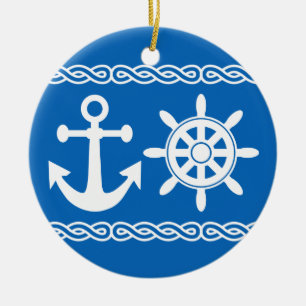 Kundenspezifische nautischverzierung keramik ornament