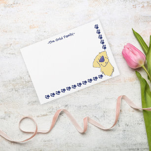 Kundenspezifische Niedliche Golden Retriever Danke