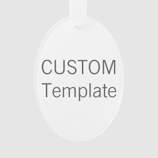 Kundenspezifische OVALE Ornament