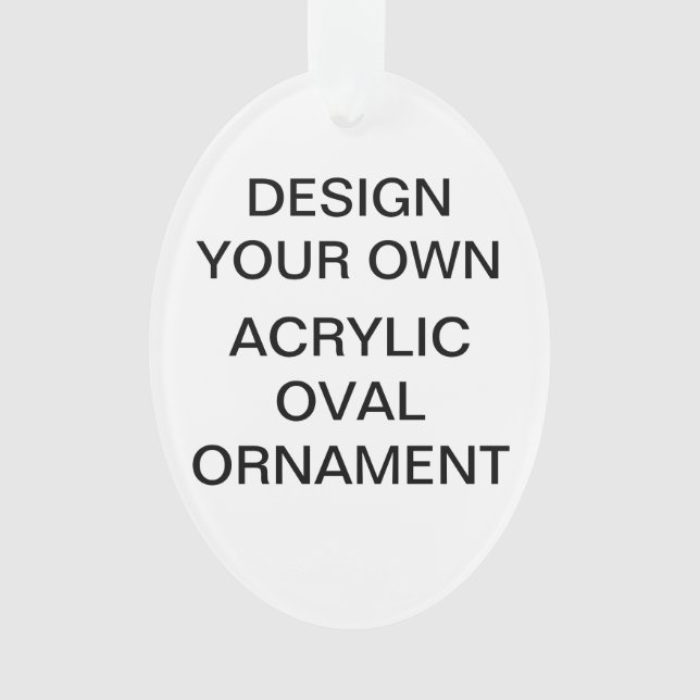 Kundenspezifische OVALE Ornament (Vorderseite)
