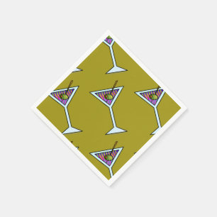 KUNDENSPEZIFISCHE PAPIERcocktail-SERVIETTEN - Serviette