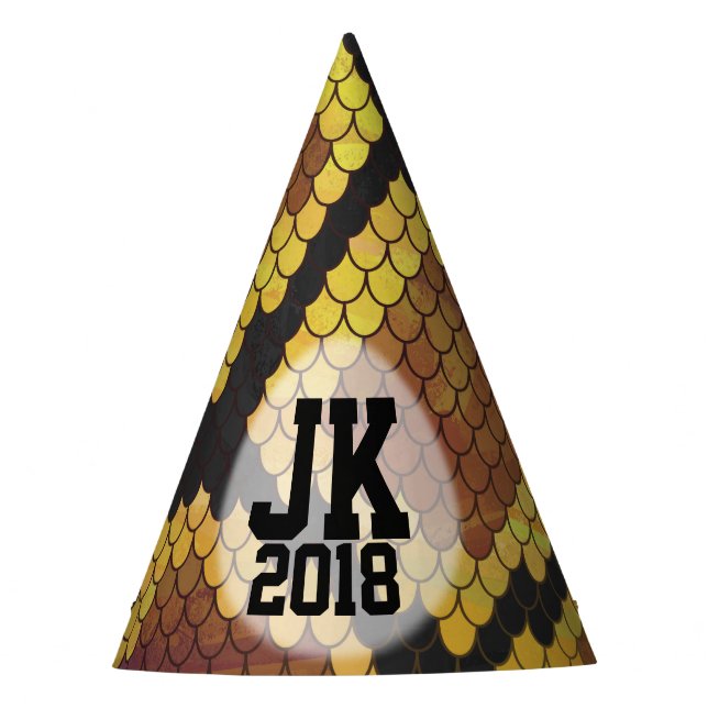 kundenspezifische Party-Hüte der Schlangen-07of12 Partyhütchen (Vorderseite)