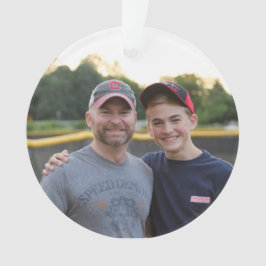 kundenspezifische/personalisierte Fotoverzierung - Ornament