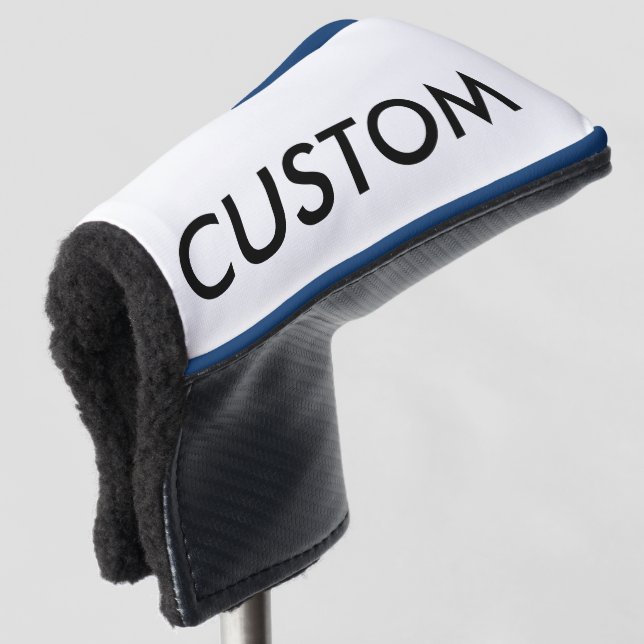 Kundenspezifische personalisierte golf headcover (3/4 Vorderseite)