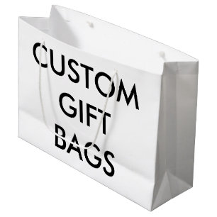 Kundenspezifische personalisierte große geschenktüte
