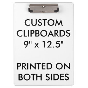 Kundenspezifische personalisierte klemmbrett