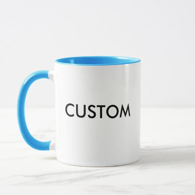 Kundenspezifische personalisierte kombinierte tasse (Links)