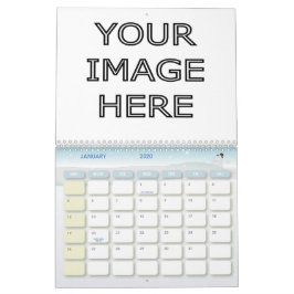 Kundenspezifische personalisierte leere kalender