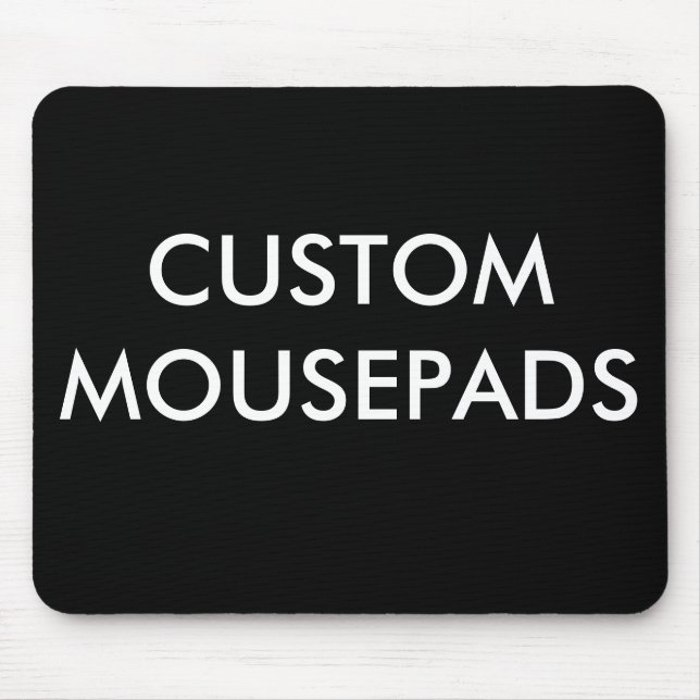 Kundenspezifische personalisierte Mousepad leere (Vorne)