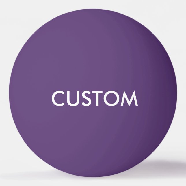 Kundenspezifische personalisierte Ping Pong Tischtennisball (Vorderseite)