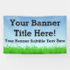 Kundenspezifische personalisierte Szenen-Fahne des Banner (Horizontal)