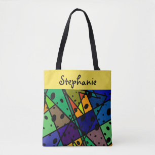 kundenspezifische personalisierte Tasche abstrakte