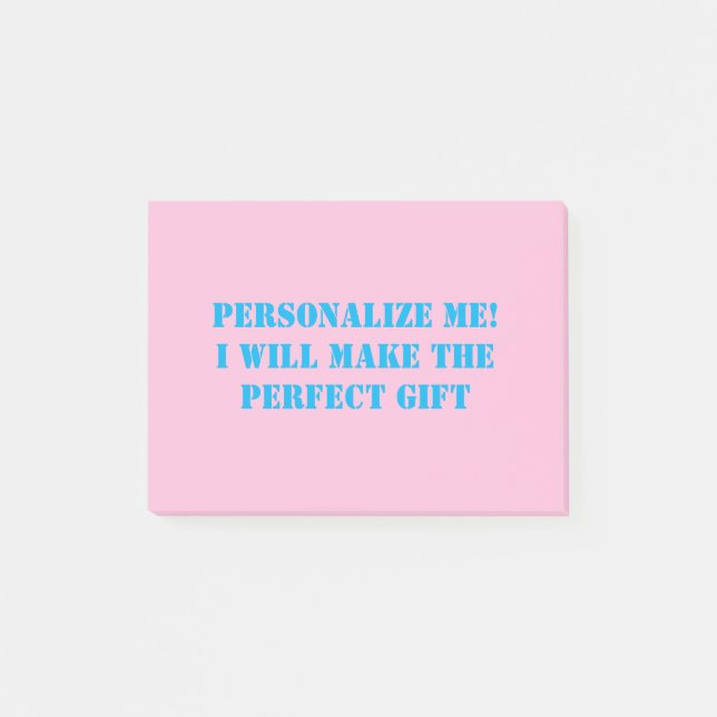 Kundenspezifische Post, lustige Post, Notizen, Pos Post-it Klebezettel (Vorderseite)