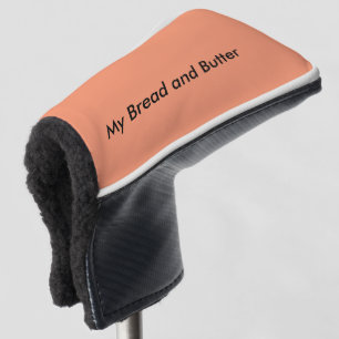 Kundenspezifische Putter-Abdeckung - mein Brot und Golf Headcover