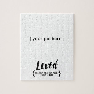 Kundenspezifische Puzzlespielschablone des Puzzle