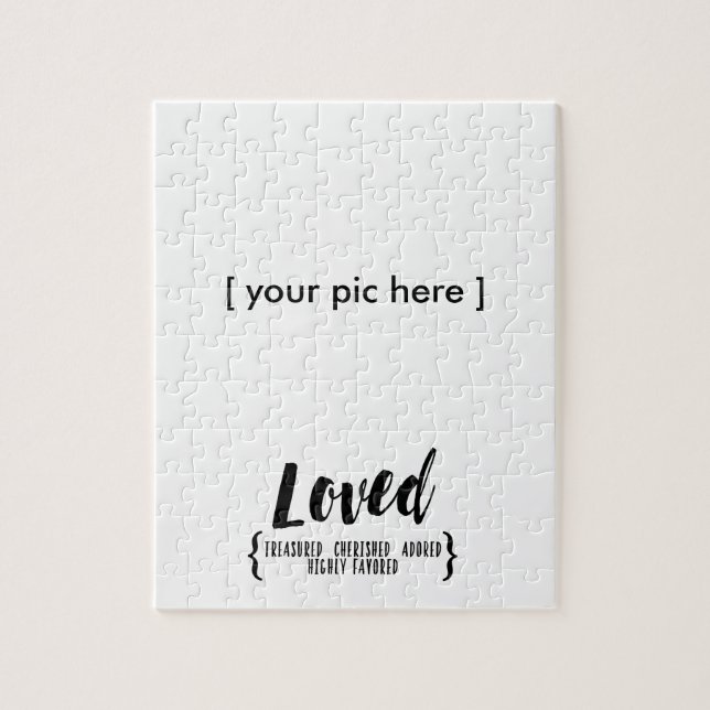 Kundenspezifische Puzzlespielschablone des Puzzle (Vertikal)