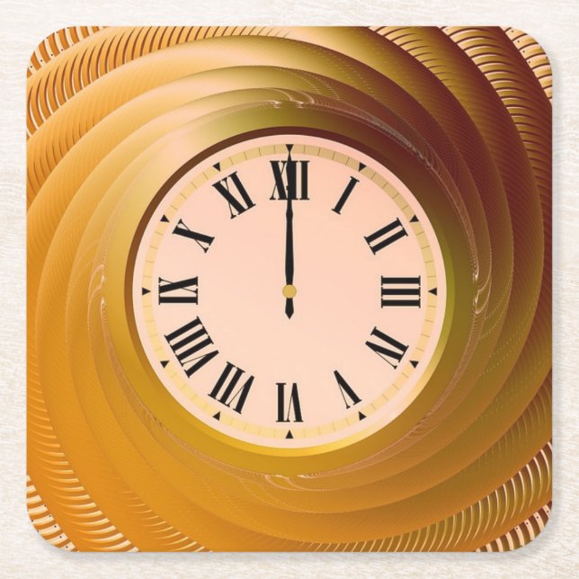 Kundenspezifische quadratische Untersetzer (Vorderseite)