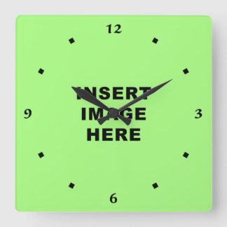 Kundenspezifische Quadratische Wanduhr
