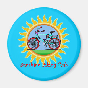Kundenspezifische radfahrende magnet