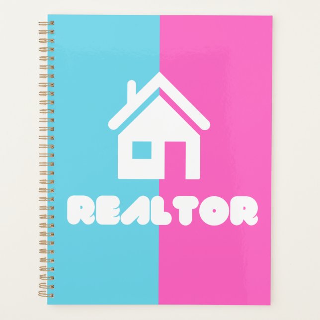Kundenspezifische Realtor-Logos Planer (Vorderseite)