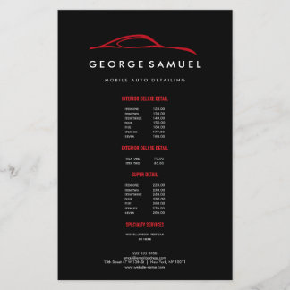 Kundenspezifische Reparatur und modernes Auto im D Flyer