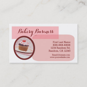 Kundenspezifische rosa visitenkarte