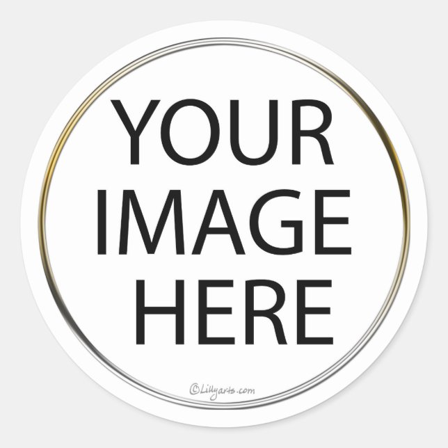 Kundenspezifische Round-Umschlag Aufkleber / Aufkl (Vorderseite)