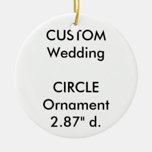 Kundenspezifische RUNDE Keramik-hängende Keramikornament