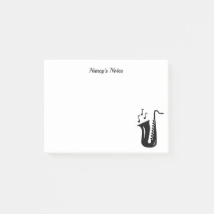 Kundenspezifische Saxophonpost-itanmerkungen für Post-it Klebezettel
