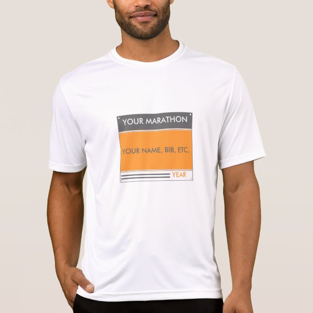 Kundenspezifische Schellfisch-Zahl T-Shirt (Vorderseite)
