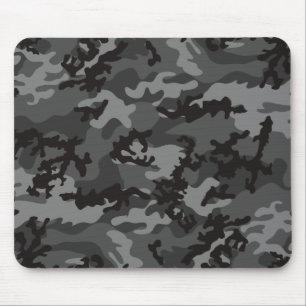 Kundenspezifische schwarze Camouflage Mousepad