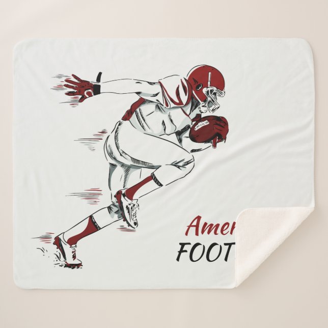 Kundenspezifische Sherpadecke (Vorderseite (Horizontal))