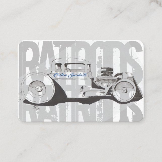 Kundenspezifische Spezialisten Visitenkarte (Vorderseite)