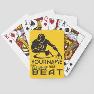 Kundenspezifische Spielkarten DJ
