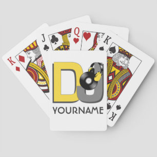 Kundenspezifische Spielkarten DJ