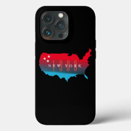 Kundenspezifische Staat- und Jahreskarte USA Case-Mate iPhone Hülle