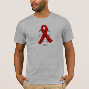 Kundenspezifische Team-Vorlagen für HIVAIDS Weg T-Shirt
