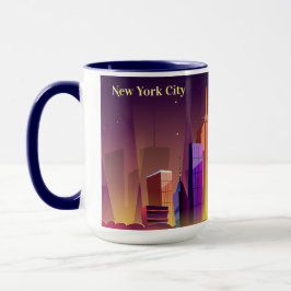 Kundenspezifische Text New- York Tasse