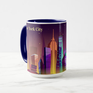 Kundenspezifische Text New- York Tasse