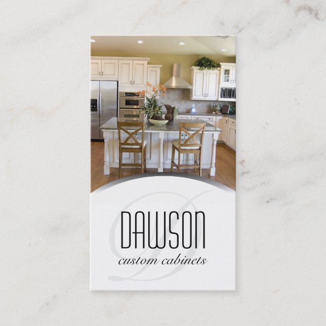 Kundenspezifische Tischlers-Visitenkarte Visitenkarte (Vorderseite)