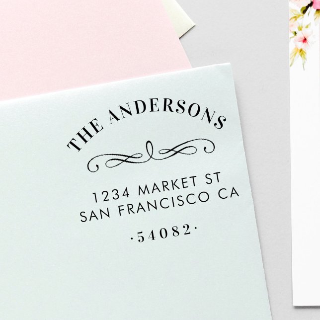 Kundenspezifische Typografie Familienname und Rück Permastempel (Von Creator hochgeladen)