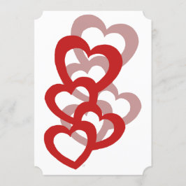 Kundenspezifische Valentinstag-Einladung Einladung