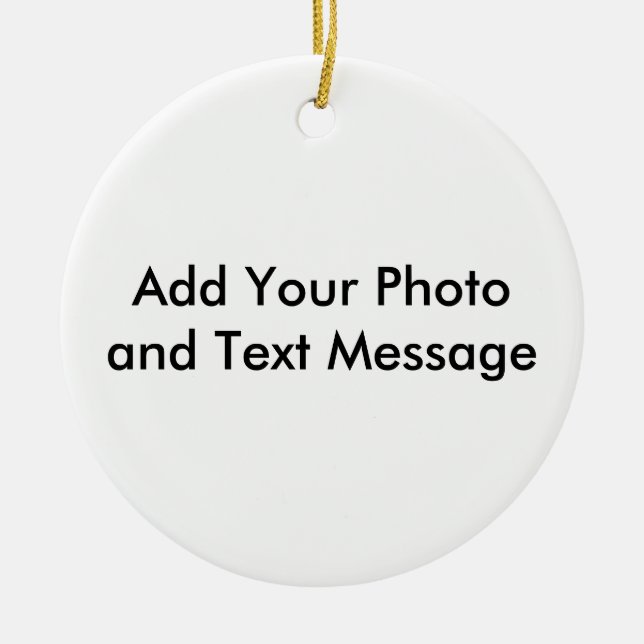 Kundenspezifische Verzierung Keramikornament (Vorne)