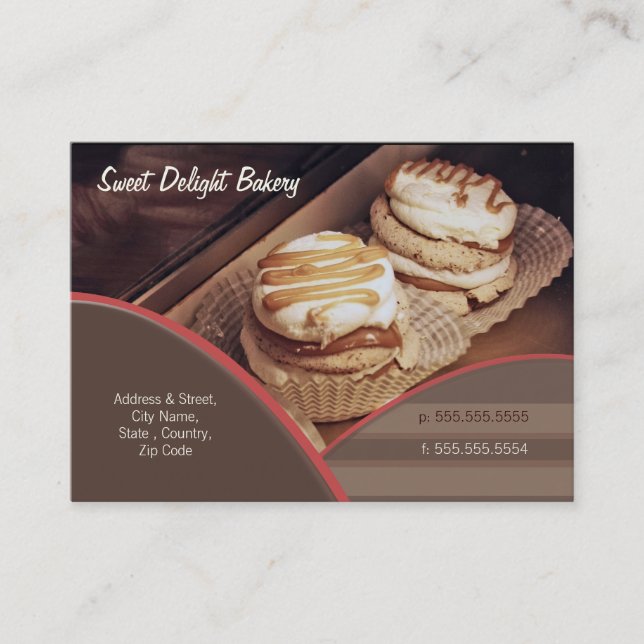 Kundenspezifische Visitenkarte (Vorderseite)