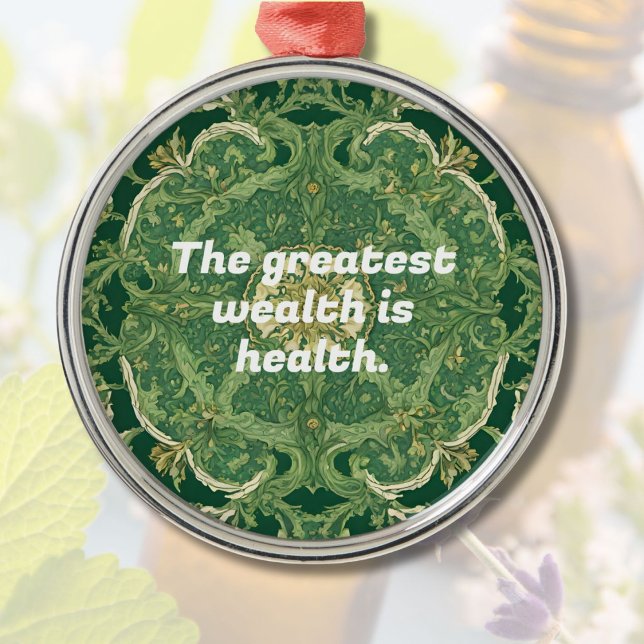 Kundenspezifische Weihnachtsgeschenke für Massaget Ornament Aus Metall (Custom Christmas Gifts for Massage Therapists)