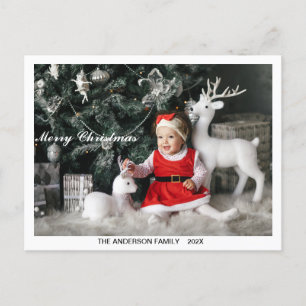 Kundenspezifische Weihnachtskarten, Niedliches Per Postkarte