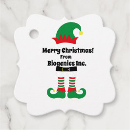 Kundenspezifische Weihnachtskunde/Mitarbeitergesch Geschenkanhänger