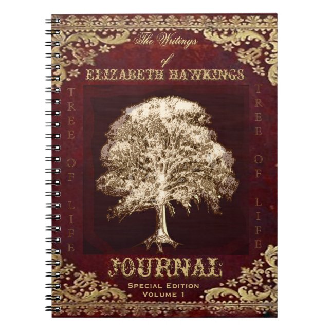 Kundenspezifische Zeitschrift Notizblock (Vorderseite)