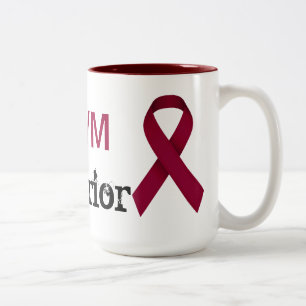 Kundenspezifische Zwei-Ton AVM Krieger-Tasse Zweifarbige Tasse